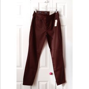 NYDJ Ami Skinny Legging in Oxblood